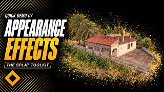 Details The Splat Toolkit | Quick Demo 07: Appearance Effects News