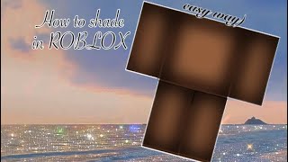 How to shade on ROBLOX | ibis paint x (MOBILE)