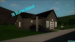How to build a 7K Starter House | Welcome to Bloxburg | ROBLOX