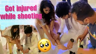 GOT INJURED WHILE SHOOTING 🥺 | Hero-Gayab Mode On | Chinki Minki