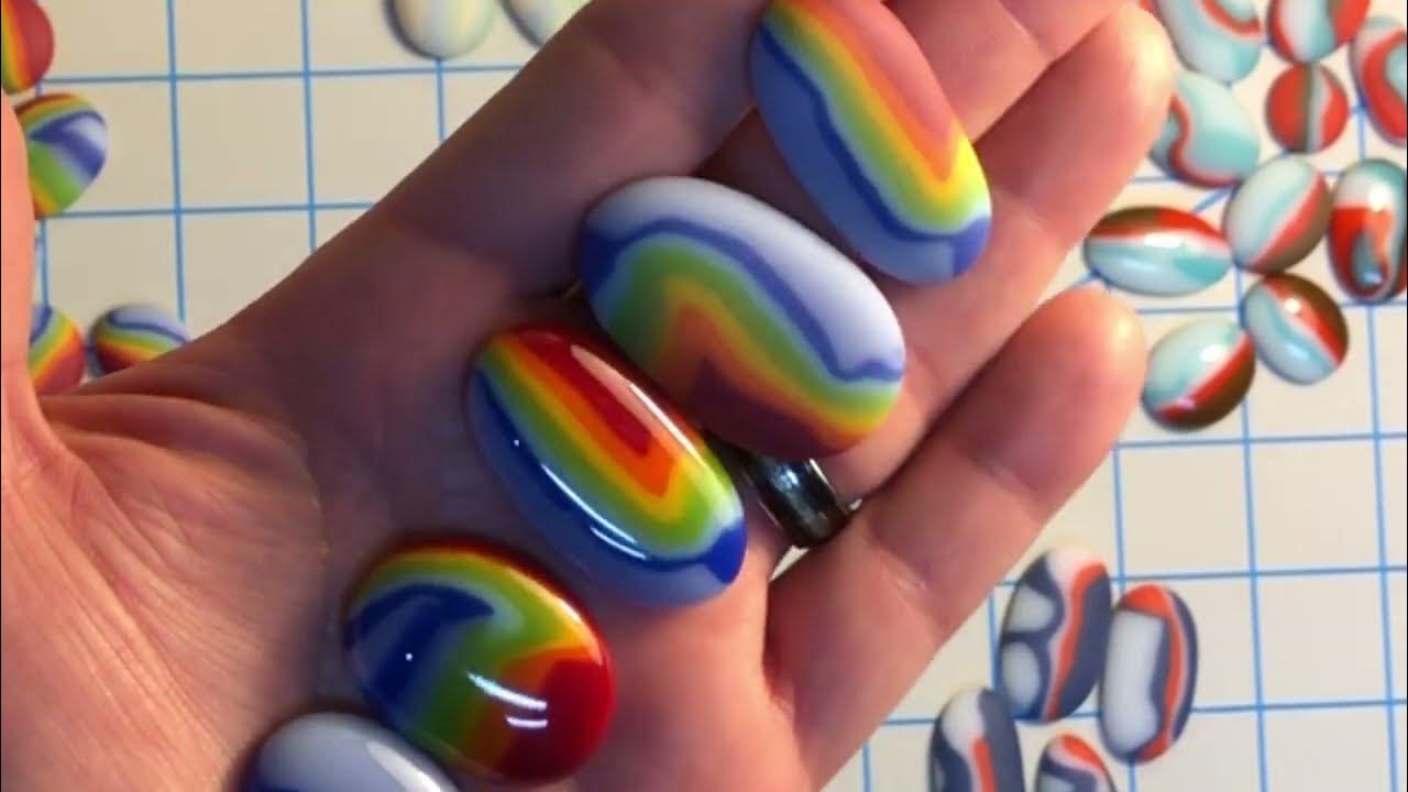 Fused Glass Puddle Finishes — Matte & Fire Polish YouTube