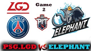 PSG.LGD VS Elephant Grand Final Game 2 Dota 2 Live OGA DotA Pit China screenshot 5