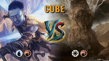 MTG Cube - Grixis Midrange by DamienF16 VS Boros Midrange by BentKnee
