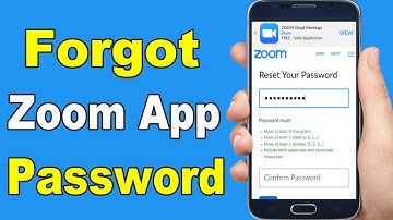 Zoom App Password Reset | Zoom App Forgot Password | Forgot Zoom Password | Reset Zoom Password