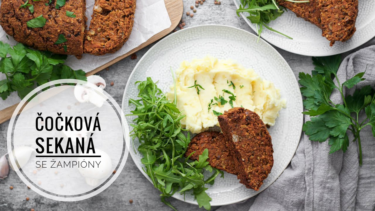 ČOČKOVÁ SEKANÁ | recept | vegan | MaruškaVEG