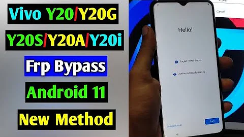 Vivo Y20G Y20A Y20S Y20i Frp Bypass/Unlock Without PC Android 11,New Trick  2023