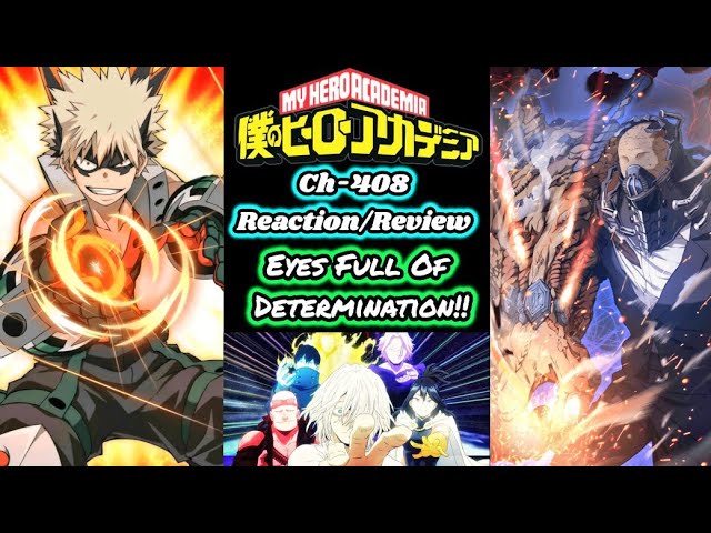 My Hero Academia Chapter 408 Review - The Eyes Tell All!! - Comic Book  Revolution