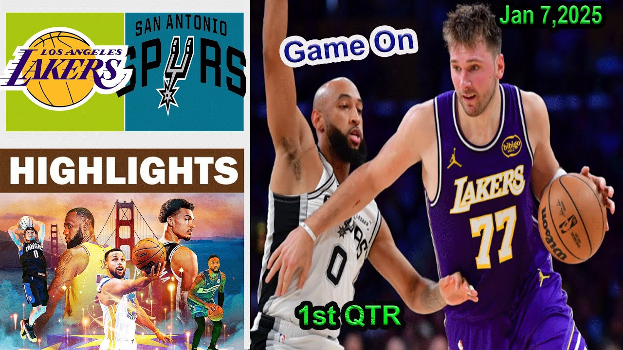 Los Angeles Lakers vs San Antonio Spurs 1st QTR Game Highlights NBA Season | Jan 7, 2026