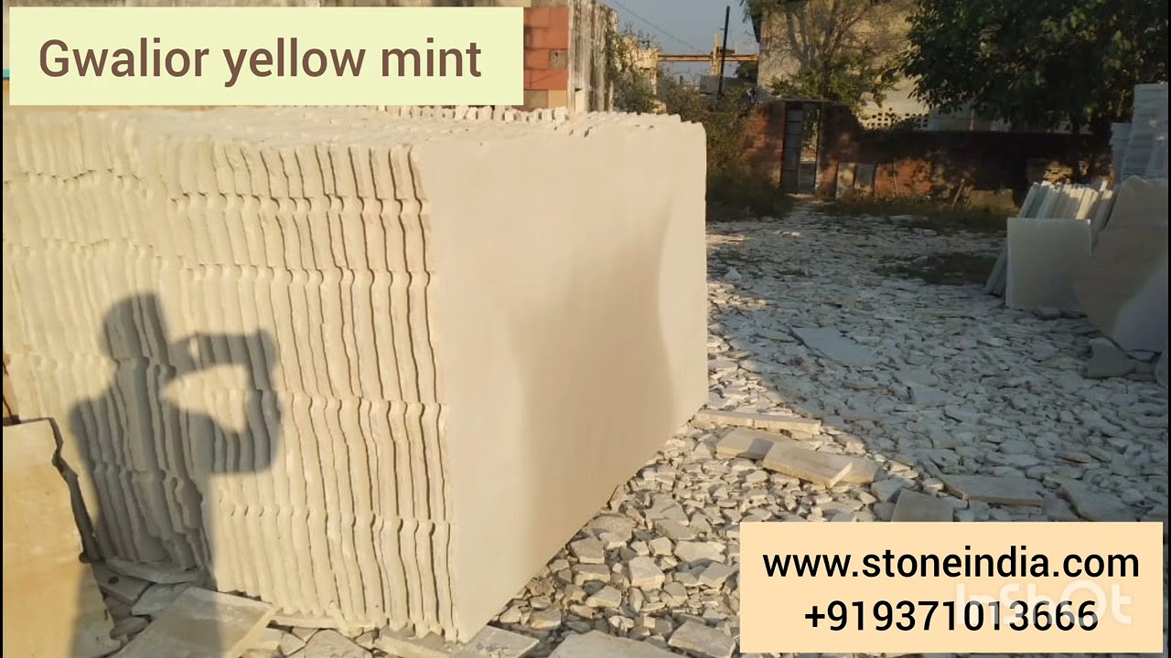 Gwalior yellow mint sand stone