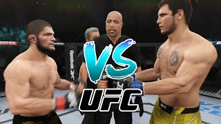 Khabib Nurmagomedov vs. Nikita Krylov | EA Sports UFC 4 - K1 Rules o