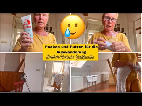 Alltagsvlog 22.Juli 2022| Ich packe und putze für unsere Auswanderung nach Alanya/Türkei | Stress