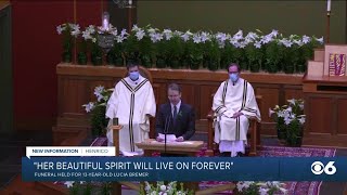 Funeral held for slain Quioccasin student Lucia Bremer