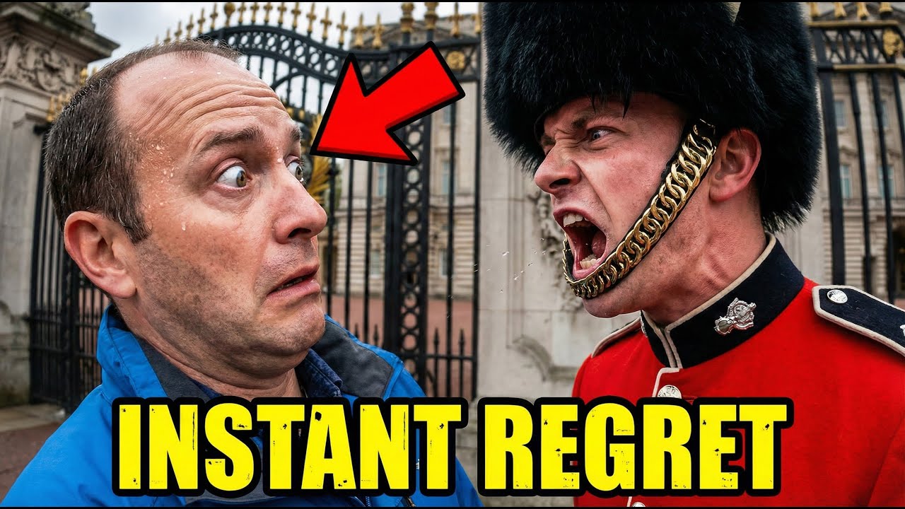 Tourist Tests Royal Guard Instantly Regrets It!