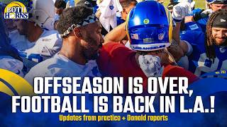 Rams get ready for first live action of 2026 - Joint Practice Preview| Both Horns ep 151