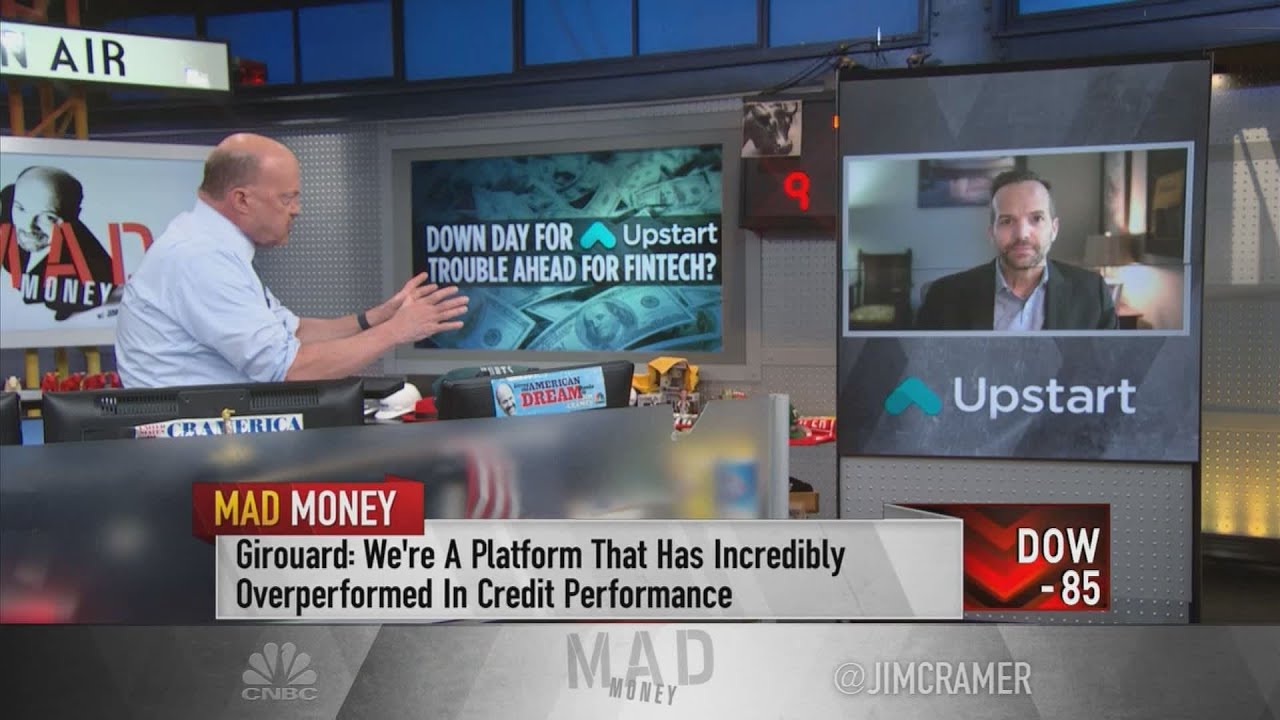 Upstart CEO addresses the increase of loans being held on the fintech firm's balance sheet