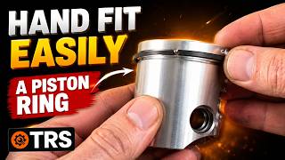How to Hand Fit a Piston Ring off a Chainsaw