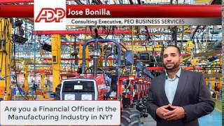 ADP NY Financial Officer Manufacturing 20+