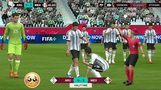 Argentina Sad maths🥺 | আর্জেন্টিনার কষ্টের ম্যাচ | ARG Vs. MEX android mobile gaming video 2023 screenshot 5