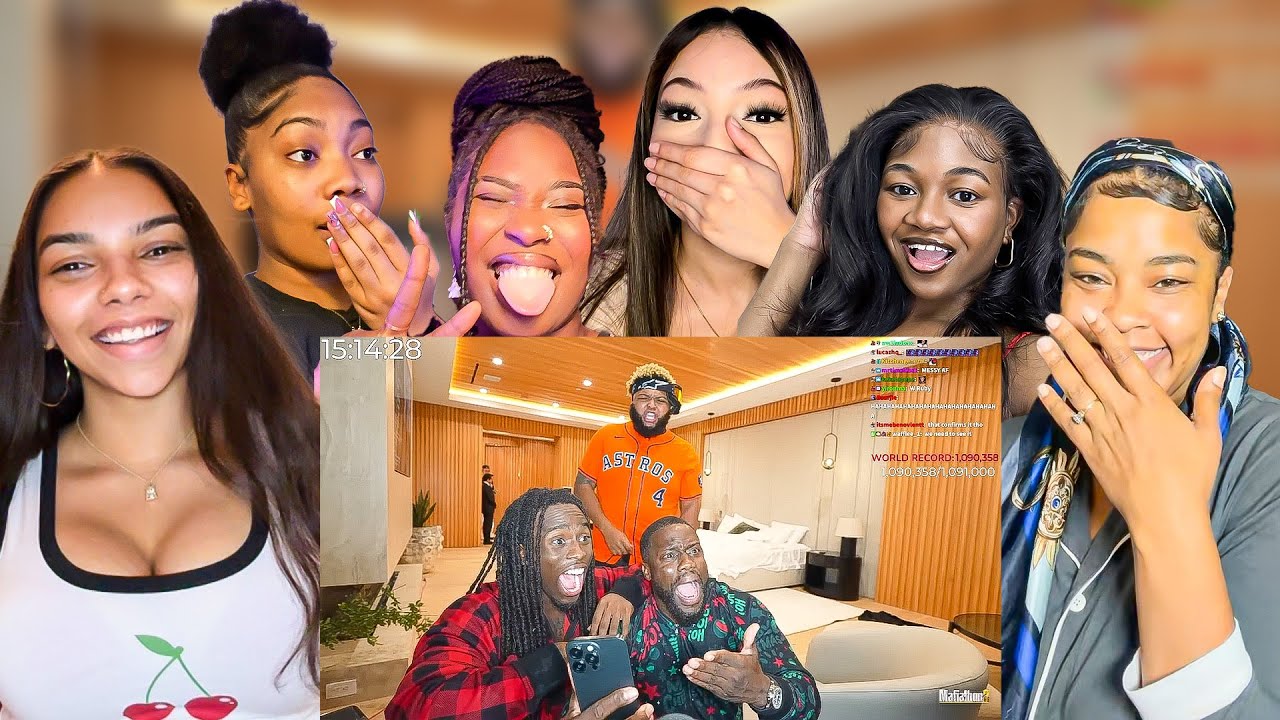 Kai Cenat, Kevin Hart & Druski FUNNY MOMENTS REACTION!