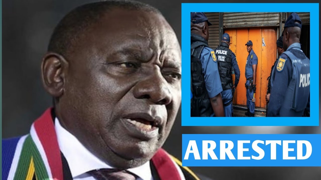 RAMAPHOSA’S NEPHEW ARRESTED THE SHOCKING TWIST NO ONE EXPECTED