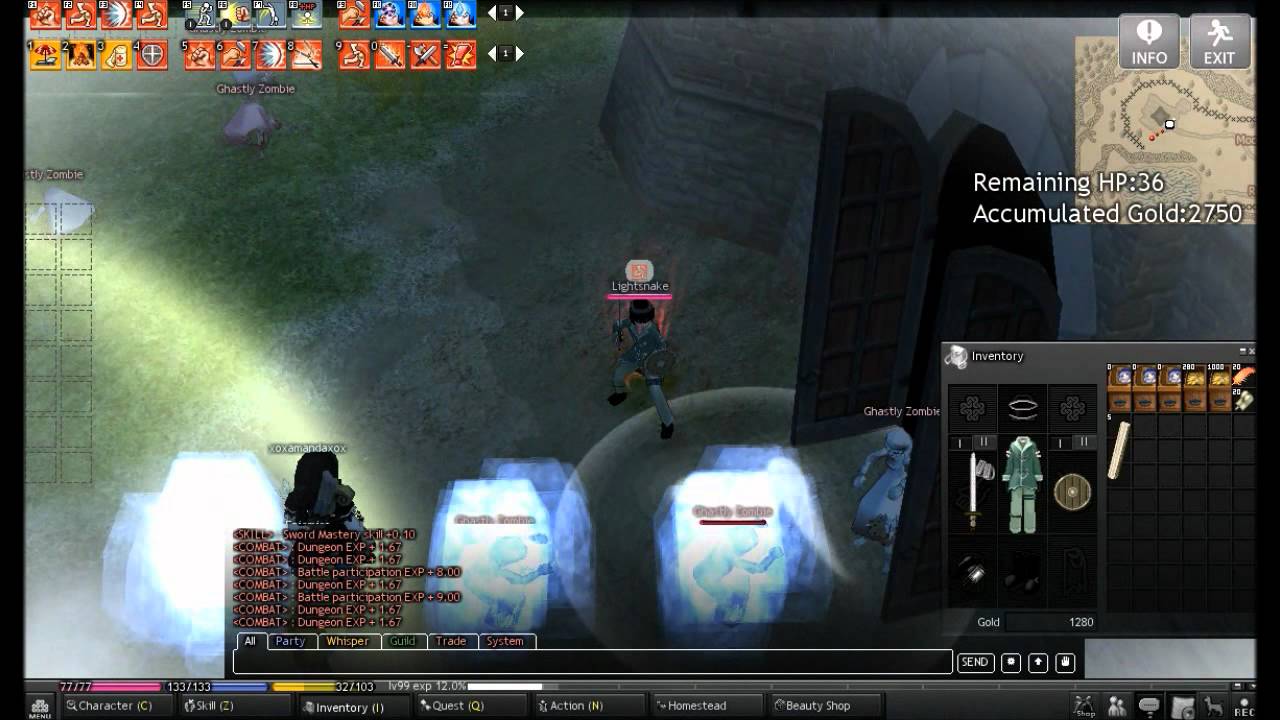 g102 Mabinogi Lorraine's Nightmare Event