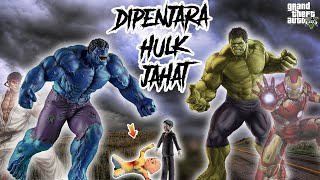 Dikurung Penjara oleh Hulk Jahat, Upin dan Sultan Bocil Hampir Mati, GTA5