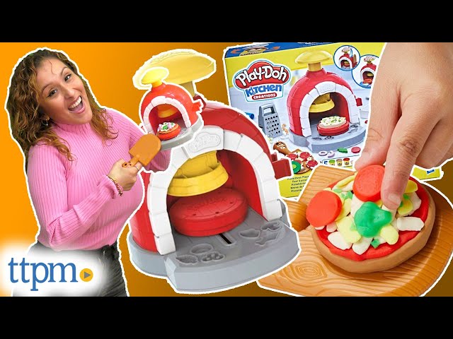 Play-Doh Kitchen Creations Pizza Oven Playset with 6 Cans of Modeling  Compound and 8 Accessories - Play-Doh