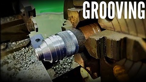 Grooving operation on Lathe Machine