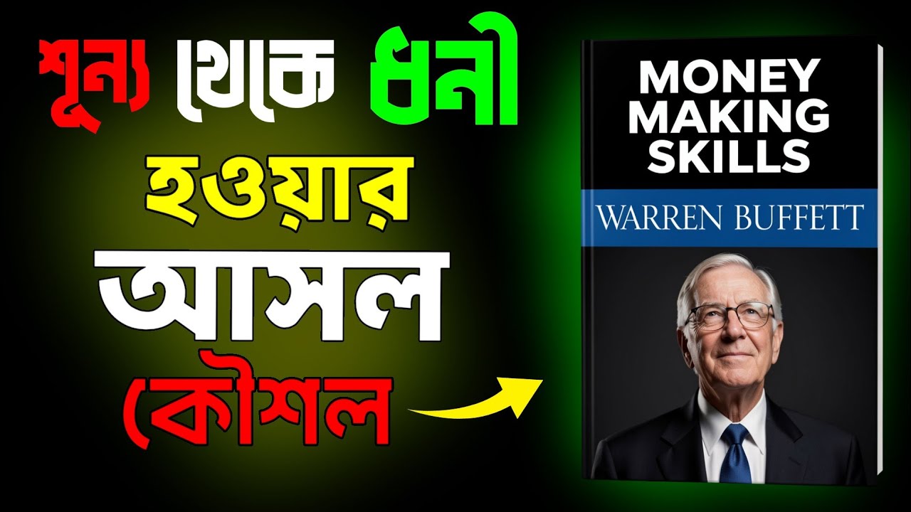 ধনী হতে চাইলে এটা জানতেই হবে! 💸 ওয়ারেন বাফেটের টাকা বানানোর আসল নিয়ম | Bangla Book Summary