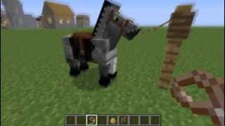 Como Domesticar O Seu Cavalo - Minecraft 1.6.2