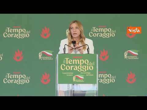 Meloni: "Cap on foreign students in classrooms and burqa ban"