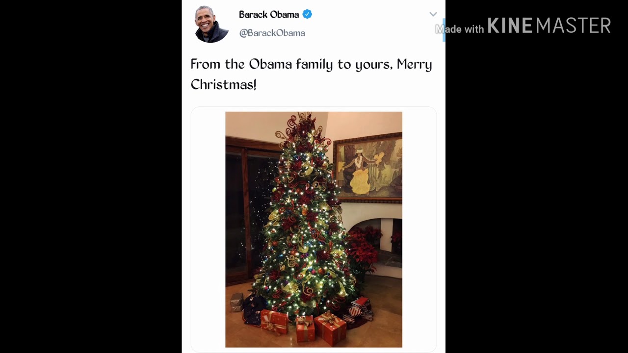 Merry Christmas l Barack Obama l USA News