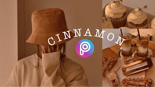 how to edit CINNAMON Instagram filter brown effects on PICSART screenshot 5
