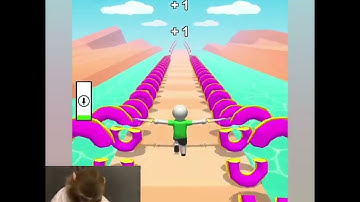 Twin blade slicer | vesy satisfying and relaxing game android iOS gameplay 🎮✨