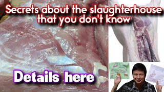 The secret about the pig slaughterhouse that you don't know