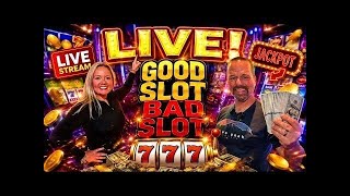 Good Slot Bad Slot is live with a huge group pull at River Spirit Casino Resort! #liveslots