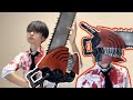 チェンソーマンの頭作ってみた!【アニメ化おめでとうございます!】 I made chainsawman head