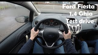 Ford Fiesta 1 4 Ghia 09 Pov Test Drive No Talking Pure Driving Youtube