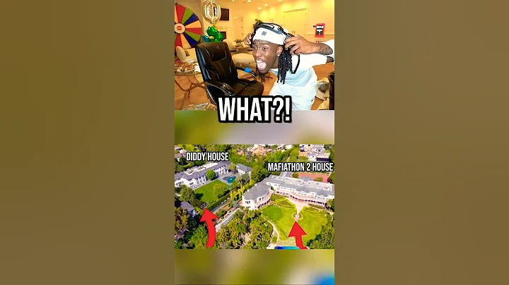 Kai Cenat Realises His Mafiathon 2 House Is Next To Diddy House 💀😭