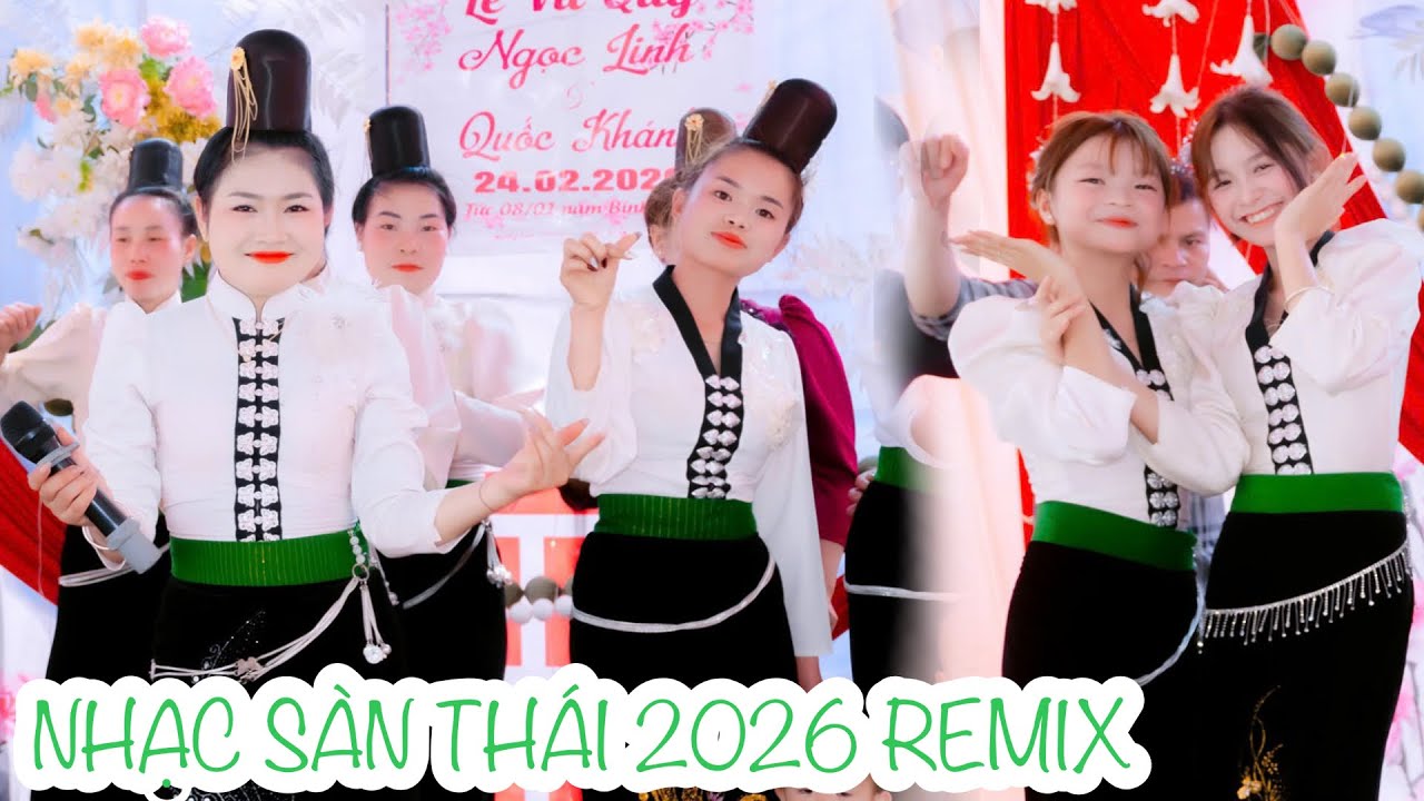 NHẠC SÀN THÁI NHẢY CỰC CĂNG TẠI ĐÁM CƯỚI QUỐC KHÁNH NGỌC LINH TẠI BẢN HIỀM BẢN LẦM