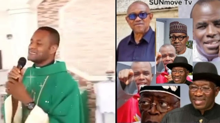 Fr. Oly thank you for telling them truth,  Fr. Mbaka prophecy against Goodluck for Buhari. Listen!