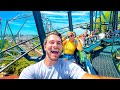 Visiting Six Flags Great America In Illinois POV Of ALL Rides My Childhood Thrill Park