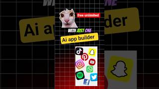 Ai App builder For free no credit.     #ai #webdevelopment