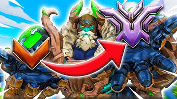 Unranked to Champion but I only play REINHARDT (Part 2 - Placements)