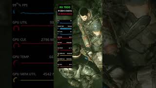 4K Gears of War: Ultimate Edition [2015] RX 7600 -Ryzen 5 5600G #gaming #pcgaming  #gameplay