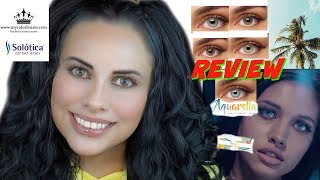 🎨 NEW 2019 SOLOTICA AQUARELLA DAILY CONTACT LENSES COLLECTION REVIEW - 10% OFF- BOODULUV10