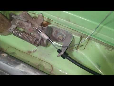 Тросик капота ваз 2101