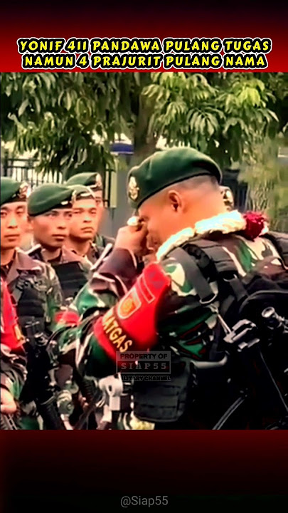 HOME FROM DUTY, THE BATTLE DANGER CRIED 😭 #battalion411 #tni #abdinegara #shorts
