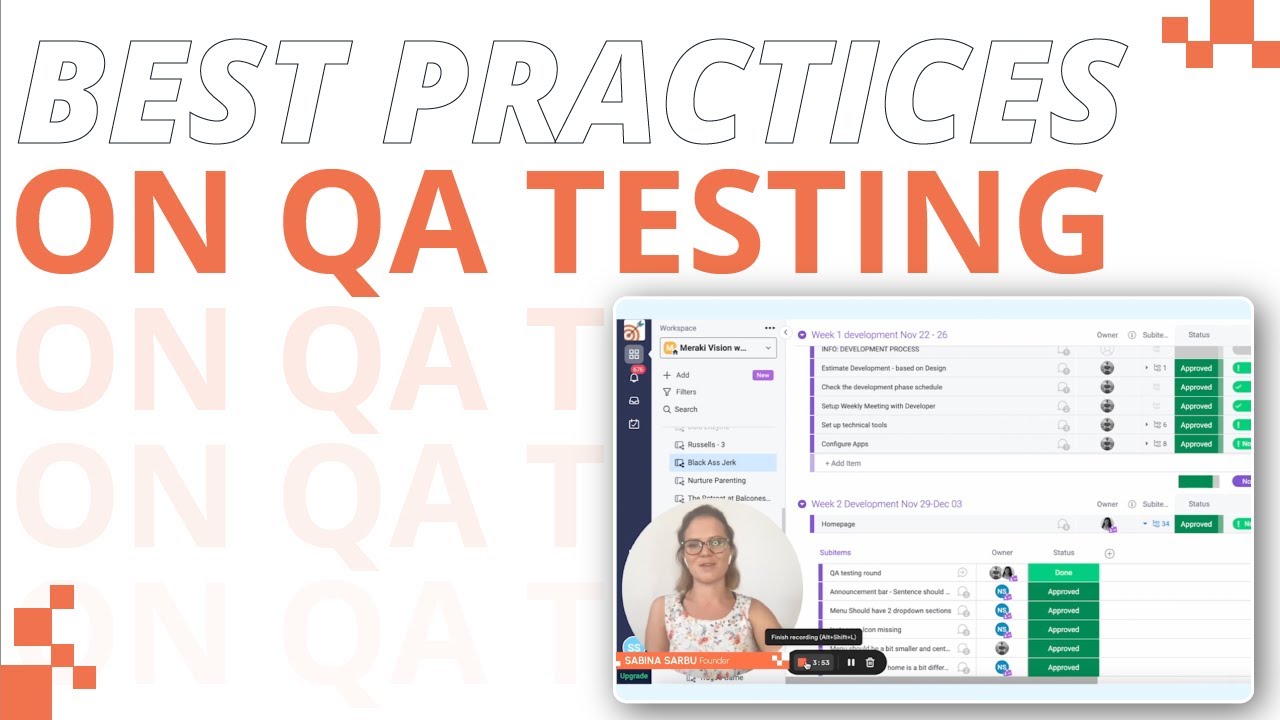 Tips & Tricks: BEST PRACTICES on QA TESTING - YouTube