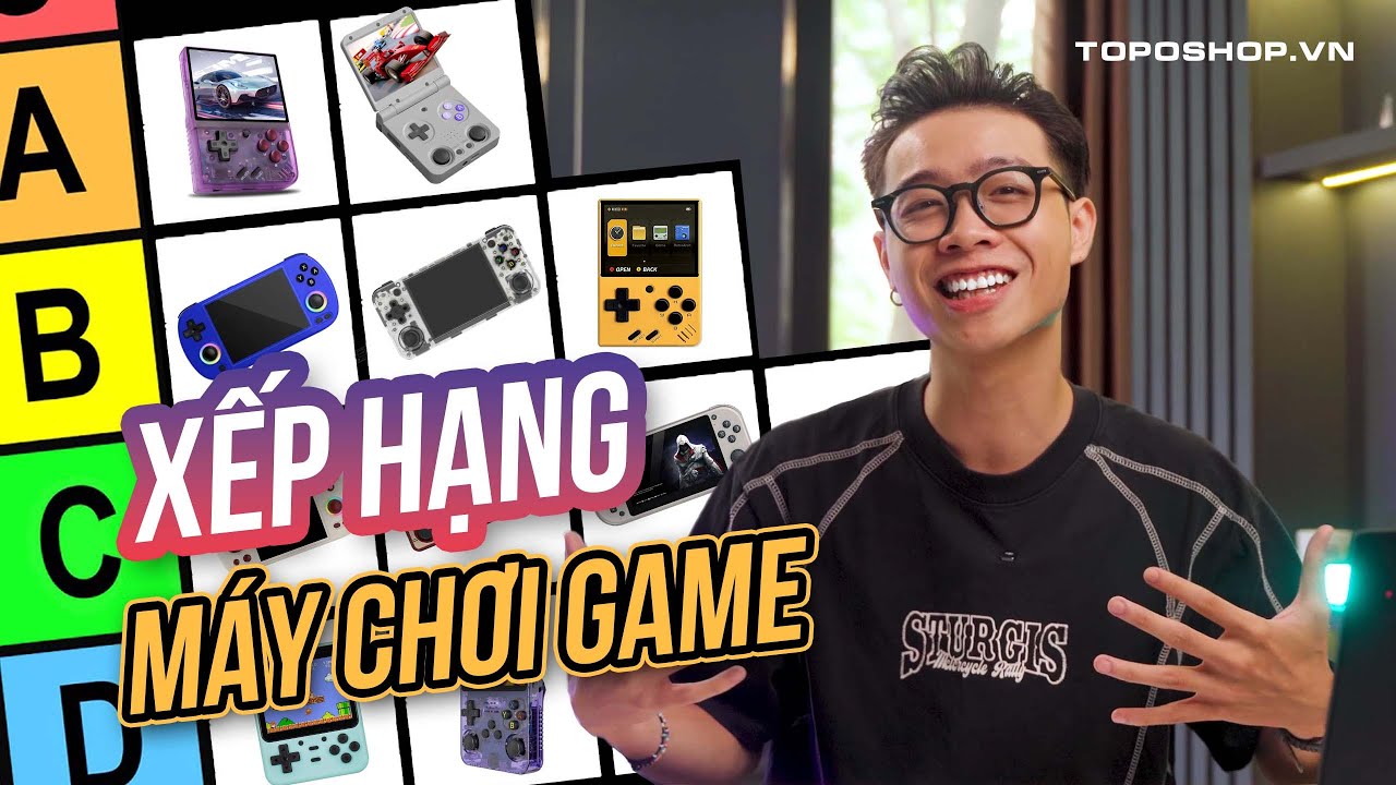 TOP 19 Máy Chơi Game giả lập cầm tay Đáng Mua Nhất 2025 – Xếp Hạng Từ S đến D!